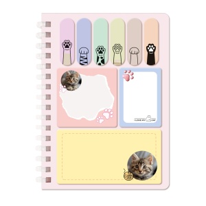 Set memo Mini Meow – 30 file + 180 notite adezive colorate - Img 5