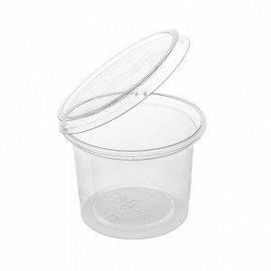 Sosiere cu capac 120 ml, 100 buc/set