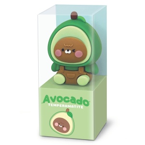 Ascutitoare de creion cu o gaura, Avocado Party (24 buc/display) - Img 2
