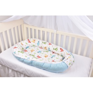 Babynest model dinozauri bleu 0-12 luni - Img 3