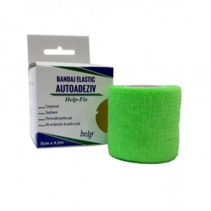 Bandaj elastic autoadeziv, 5 cm x 4.5 m