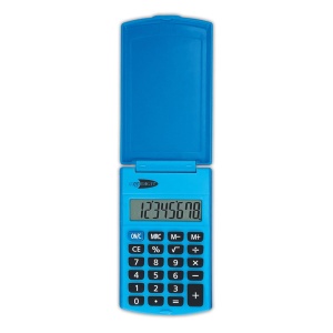 Calculator de buzunar, 8 Cifre, 6 x 10 cm, 4 culori (blister) - Img 4