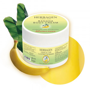 Cremă de corp cu extract de banană 150g - Img 2