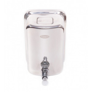 Dozator sapun lichid, inox lucios, 500ml - Img 1