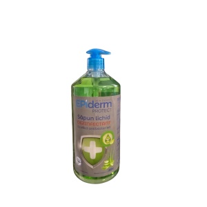 Epiderm Protect - Sapun lichid dezinfectant cu extract organic de Aloe Vera, 1000 ml - Img 1