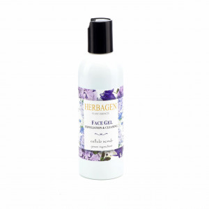 Gel facial exfoliator cu scrub celulozic 150 ml