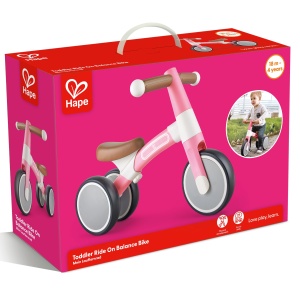 Jucarie - Bicicleta de echilibru, roz deschis - Img 6