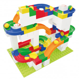 Jucarie copii Marble Run Hubelino - extensie tobogan (12 piese) - Img 4