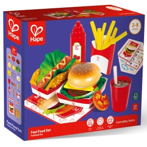 Jucarie din lemn - Fast-food - Img 8