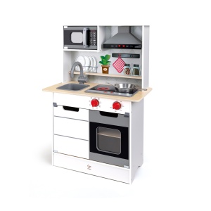 Jucarie din lemn - Set de joaca pentru bucatarie Super Serve - Img 1