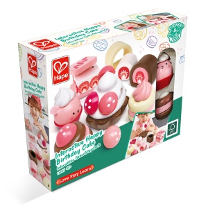Jucarie din lemn - Set desert pentru copii cu capsuni (7 piese) - Img 10