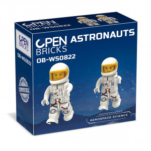 Jucarie - Seturi de constructie - Astronauti (mini figurine) - Img 1