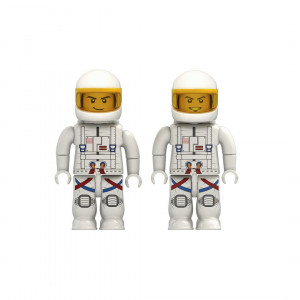Jucarie - Seturi de constructie - Astronauti (mini figurine) - Img 2