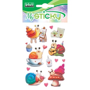 My Sticky 3D Bugs Life, 6 modele asortate (48 pachete/display) - Img 2