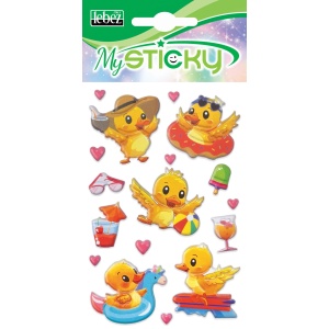 My Sticky 3D Crazy Farm, 6 modele asortate (48 pachete/display) - Img 4
