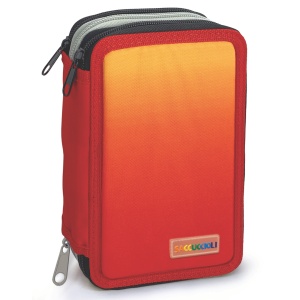 Penar echipat - Color Block cu 3 fermoare (18 markere si 12 creioane colorate) - 13 x 20 x 6.5 cm (12 buc/display) - Img 2