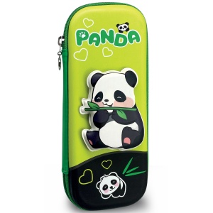 Penar - Panda & Capibara cu fermoar si model 3D - 9.5 x 23 x 3.8 cm (12buc/display) - Img 3