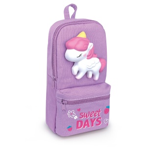 Penar Squishy cu 2 compartimente, model rucsac, 4 modele (12 buc/display) - Img 2