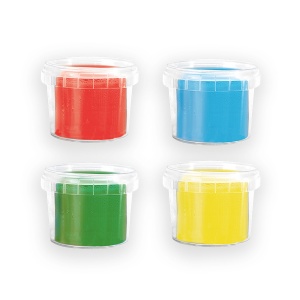 Plastilina colorata vegana pentru copii SES Pure 4 x 90 gr - Img 5
