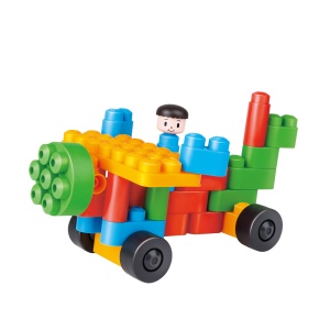 PolyM - Kit de constructie creativ de jucarie (25 piese) - Img 3