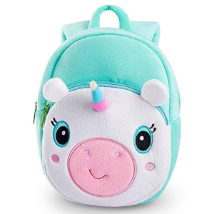 Rucsac gradinta Baby Bag cu animalute, din plus 26 x 22 x 8 cm (4 modele) - Img 3