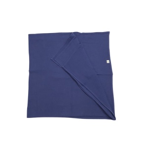 Set 2 Buc Muselină Confort Maxi 110 x 110 cm - Albastră și Bleu, Bumbac 100% - Img 3