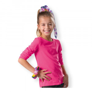 Set creativ - Elastice de par cu sclipici - Img 5