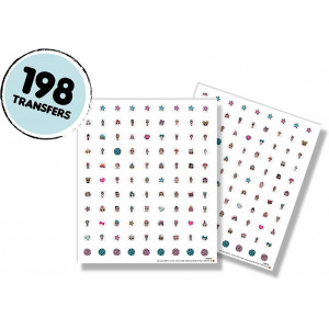 Set manichiura copii L.O.L. cu folii decorative de unghii - Img 2