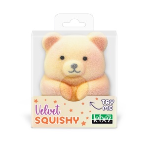 Squishy cu material catifelat, 4 modele asortate (12 buc/display) - Img 3
