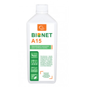 BIONET A15 - Dezinfectant pentru suprafete, 1 litru