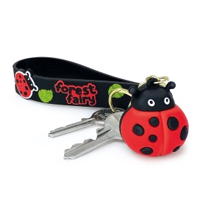 Breloc I Love Spring cu charm si snur din silicon, 2 modele asortate (16 buc/display) - Img 2