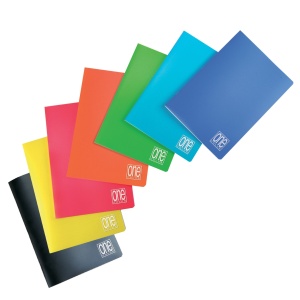 Caiet A4 cu Jolly Page - One Color, 80 g/m2, 40 pag., coperta PP (Matematica)