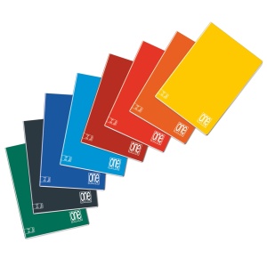 Caiet A4 cu Jolly Page - One Color All you can write, 80 g/m2, 60 pag. (Matematica) - Img 1
