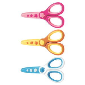 Foarfeca Baby, 11.5 cm din plastic pentru copii mici (24 buc/display) - Img 2