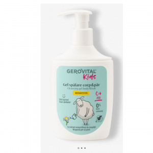 Gel Spălare Corp & Păr Sensitive 300 ml