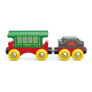 Jucarie – Tren cu aburi retro cu lumini si sunete - Img 7