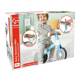 Jucarie - Bicicleta de echilibru, albastru deschis - Img 4