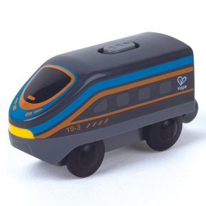 Jucarie - Locomotiva neagra alimentata cu baterii - Img 2