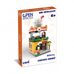 Jucarie - Seturi de constructie - Cafenea (222 piese) - Img 1