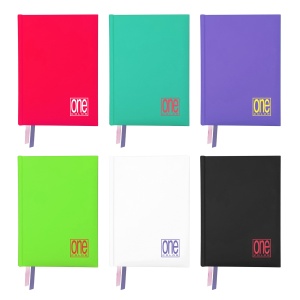 Jurnal One Color - Adolescenti-fete, 13x18 cm, 80 g/m2, 6 culori disponibile - Img 2