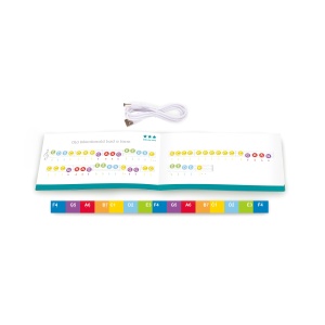 Learn with Lights Black Piano with Stool - Img 7
