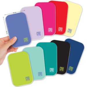 Notebook cu coperta soft touch, 80 g/m2 (9.5x15 cm) - Img 3