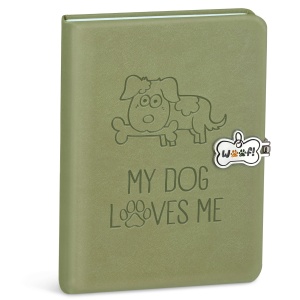 Notebook I Love my Pet, cu inchidere magnetica, 80 de pagini, 13 x 18 cm (12 buc/display) - Img 5