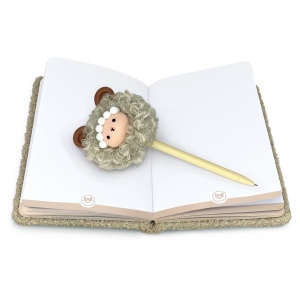 Notebook Oite/Sheep 3D, cu cutie, 96 de pagini, 13 x 18 cm (6 buc/display) - Img 4