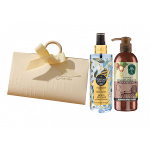 Pachet Lotiune maini corp Macadamia 250ml si Spray corp Blue Moon 250ml - Img 1