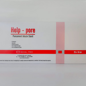Pansamente adezive 10cm x 25cm HELP- PORE