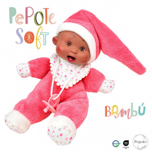 Papusa Nines D'Onil, Colectia Bebelusi moi, cu miros de vanilie, 26 cm (2024) - Img 5