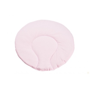 Pernuta plata rotunda, 30x30 cm, bumbac 100%, culoare roz