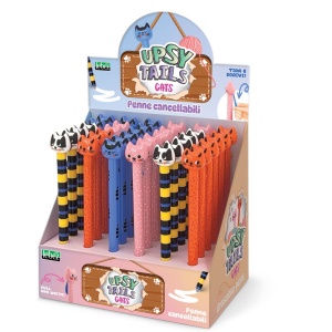 Pix care se sterge cu snap, Upsy Tales Cats, 4 modele (36 buc/display)