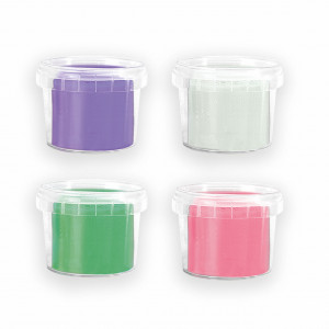 Plastilina colorata vegana pentru copii SES Relax 4 x 90 gr - Img 2